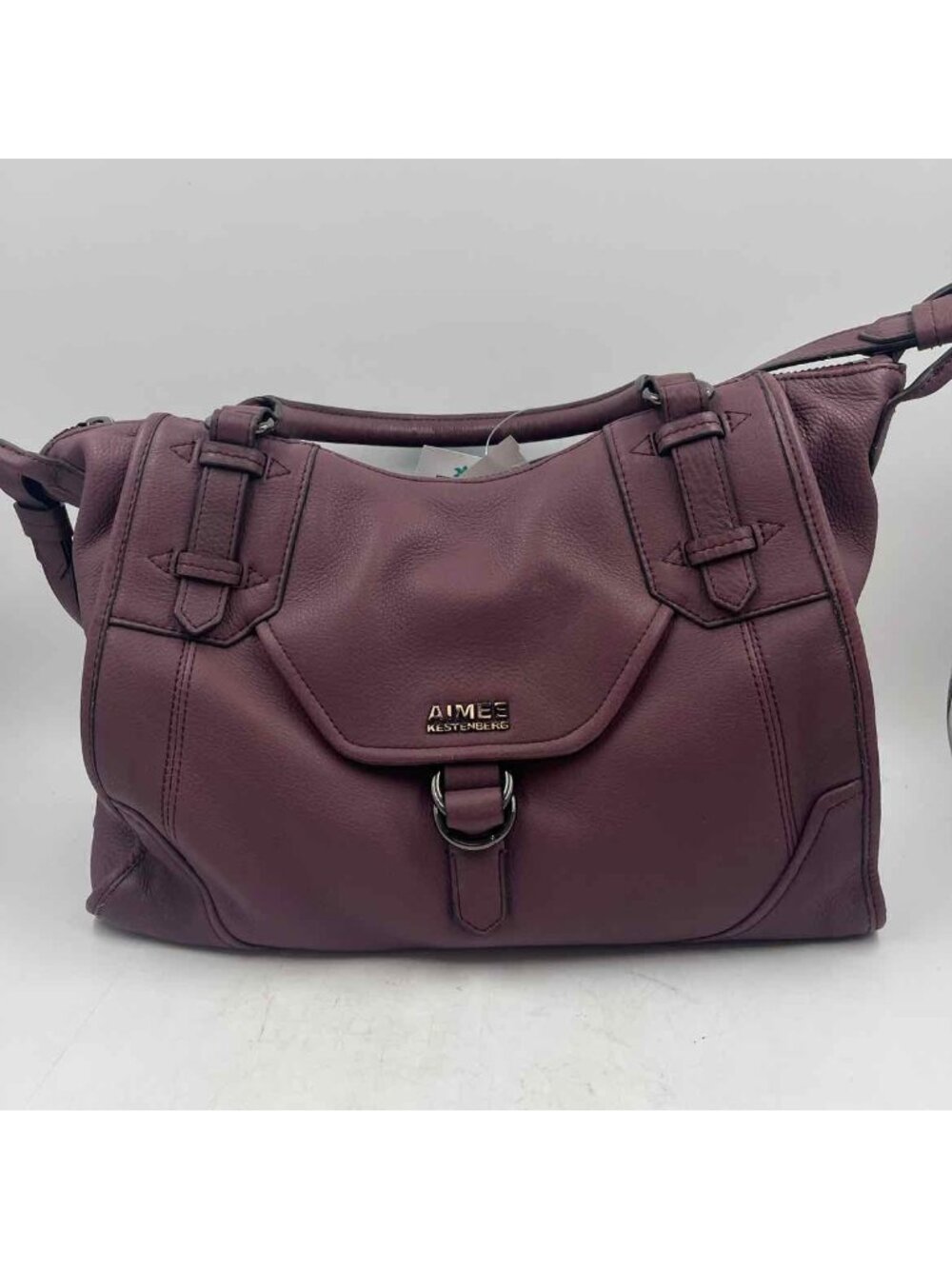 Aimee Kestenberg Women's Purple Luxe pebbled Purse